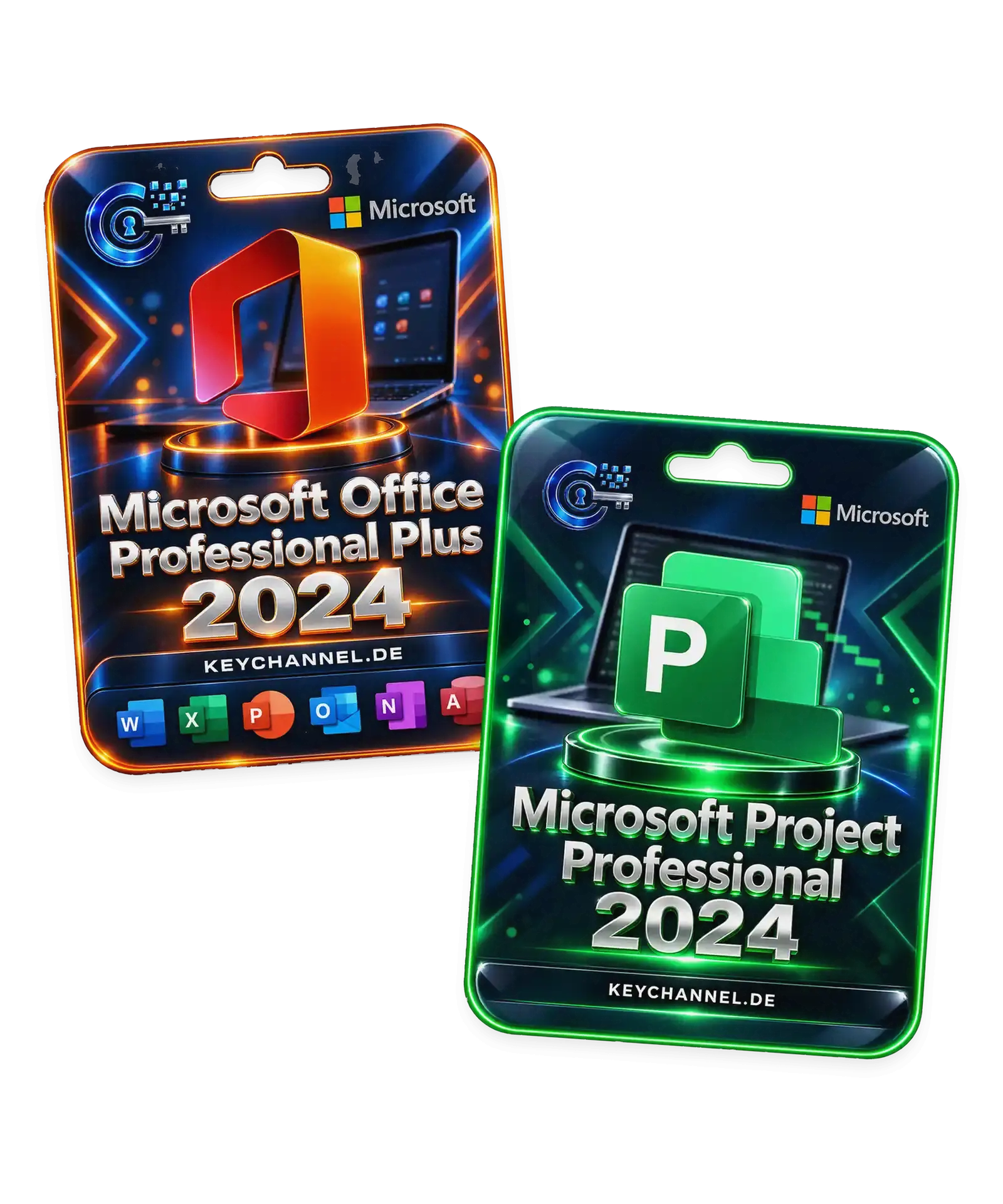 Office 2024 Professional Plus + Project 2024 Professional – Bundle für 1 PC, unbefristet