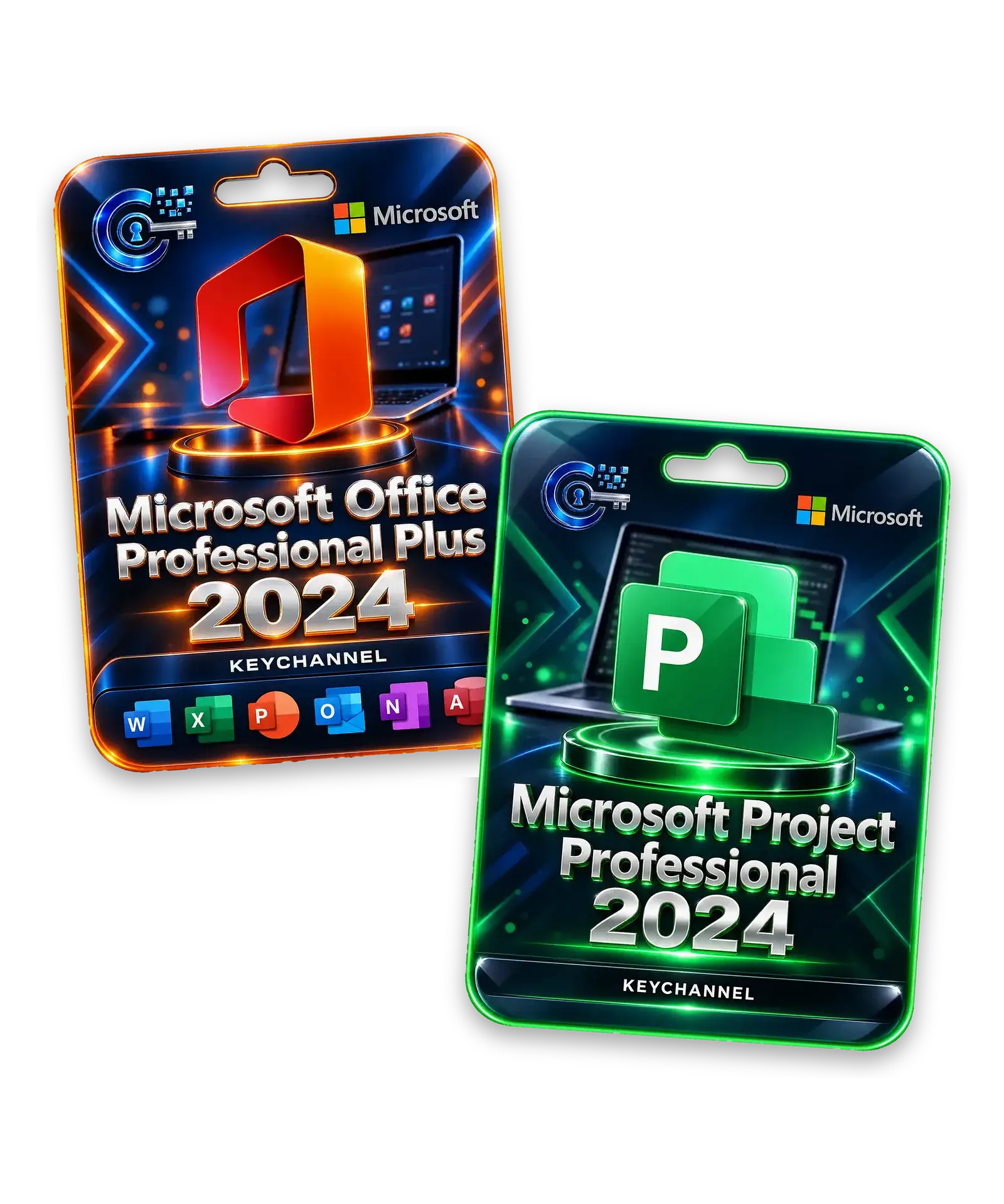 Office 2024 Professional Plus + Project 2024 Professional – Bundle für 1 PC, unbefristet