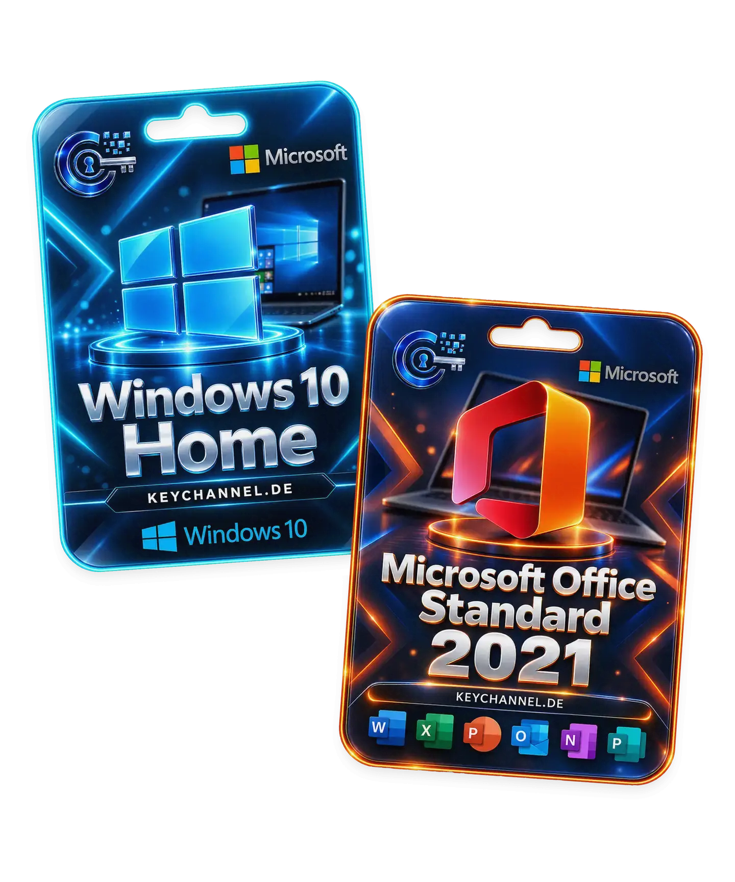 Windows 10 Home + Office 2021 Standard – Bundle für 1 PC, unbefristet