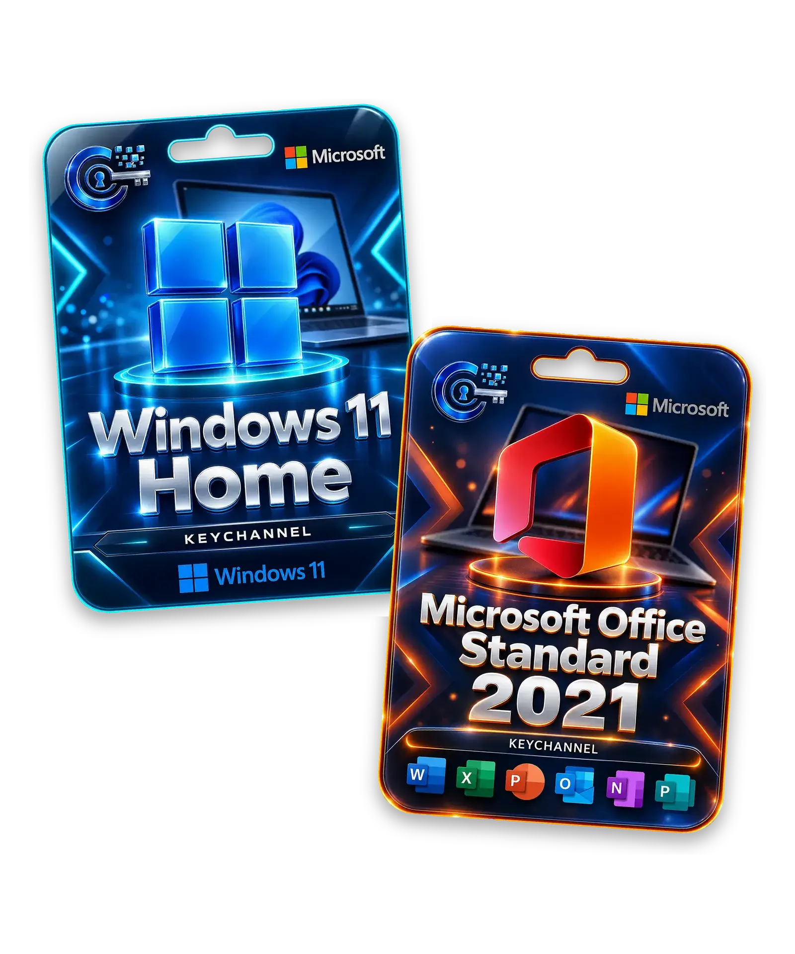 Windows 11 Home + Office 2021 Standard – Bundle für 1 PC, unbefristet