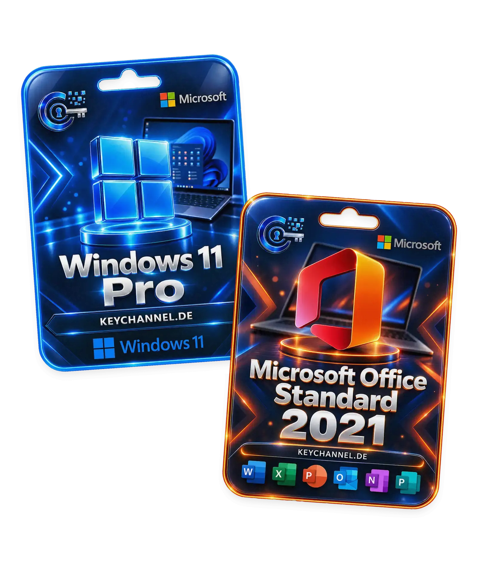 Windows 11 Pro + Office 2021 Standard – Bundle für 1 PC, unbefristet