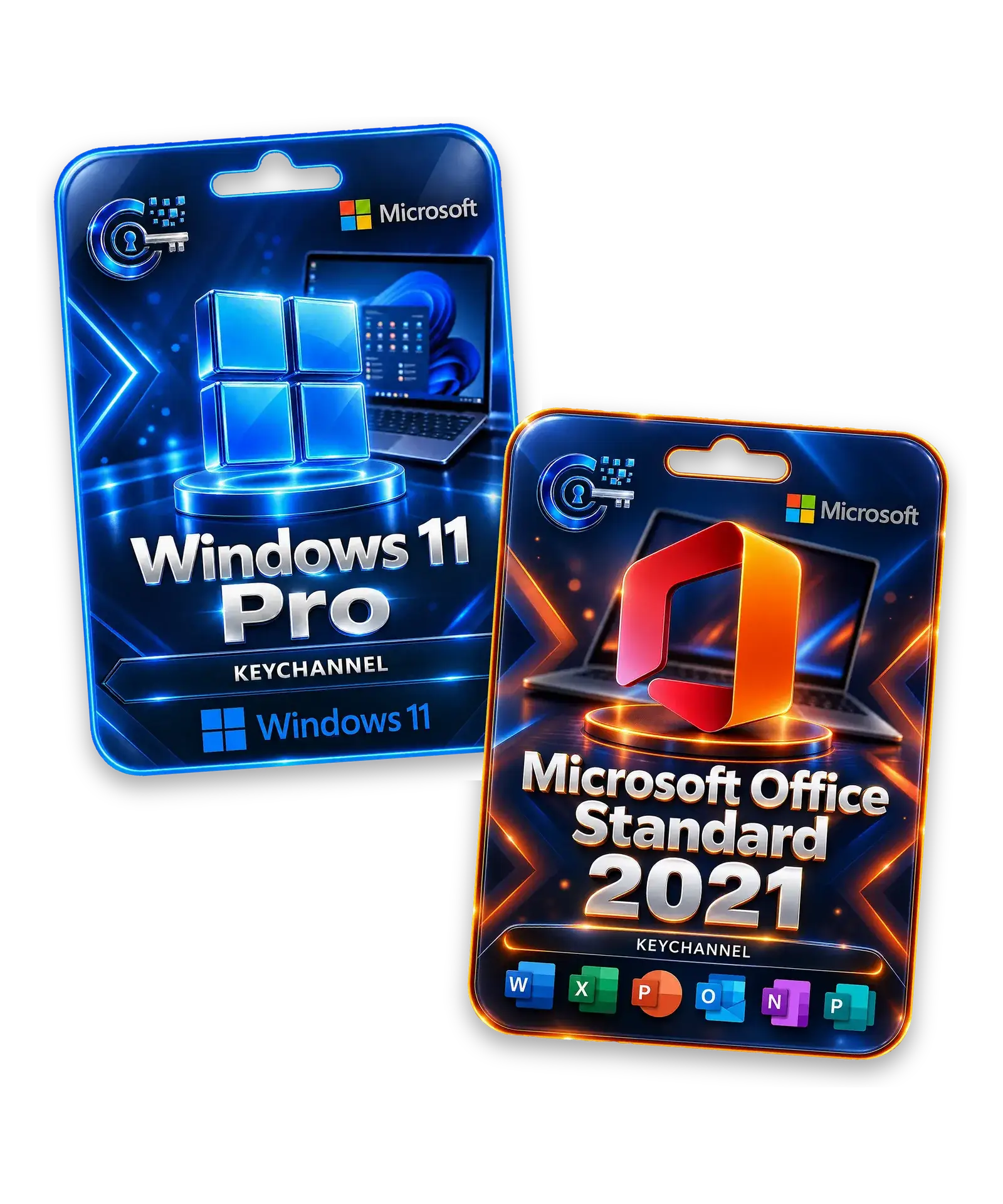 Windows 11 Pro + Office 2021 Standard – Bundle für 1 PC, unbefristet