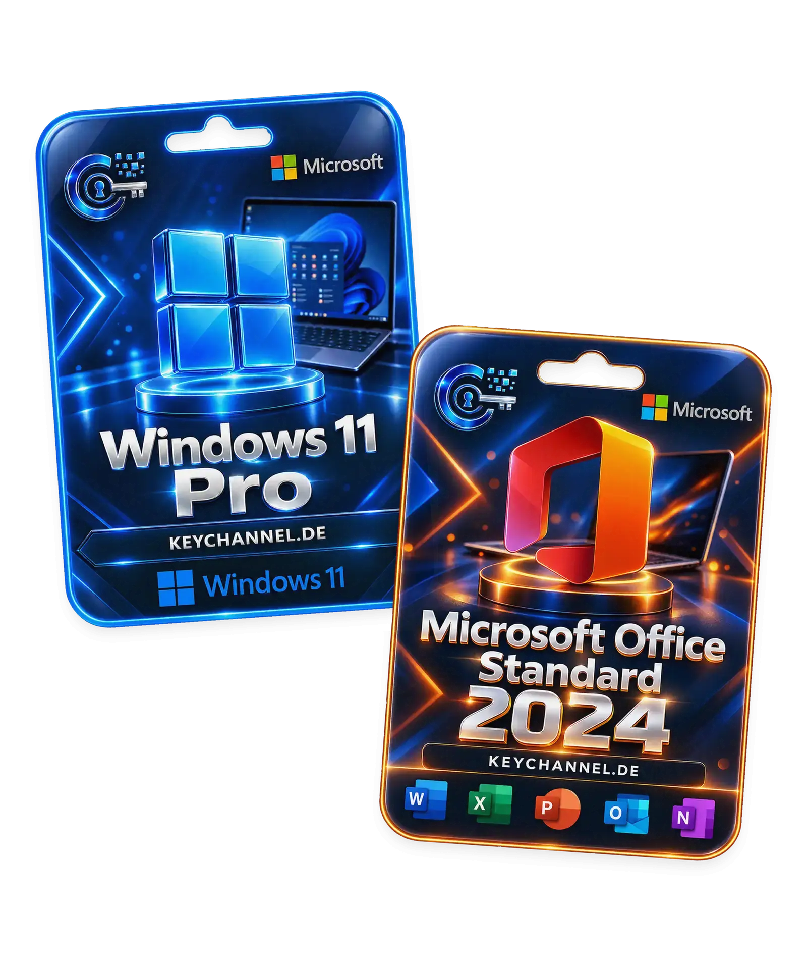 Windows 11 Pro + Office 2024 Standard – Bundle für 1 PC, unbefristet