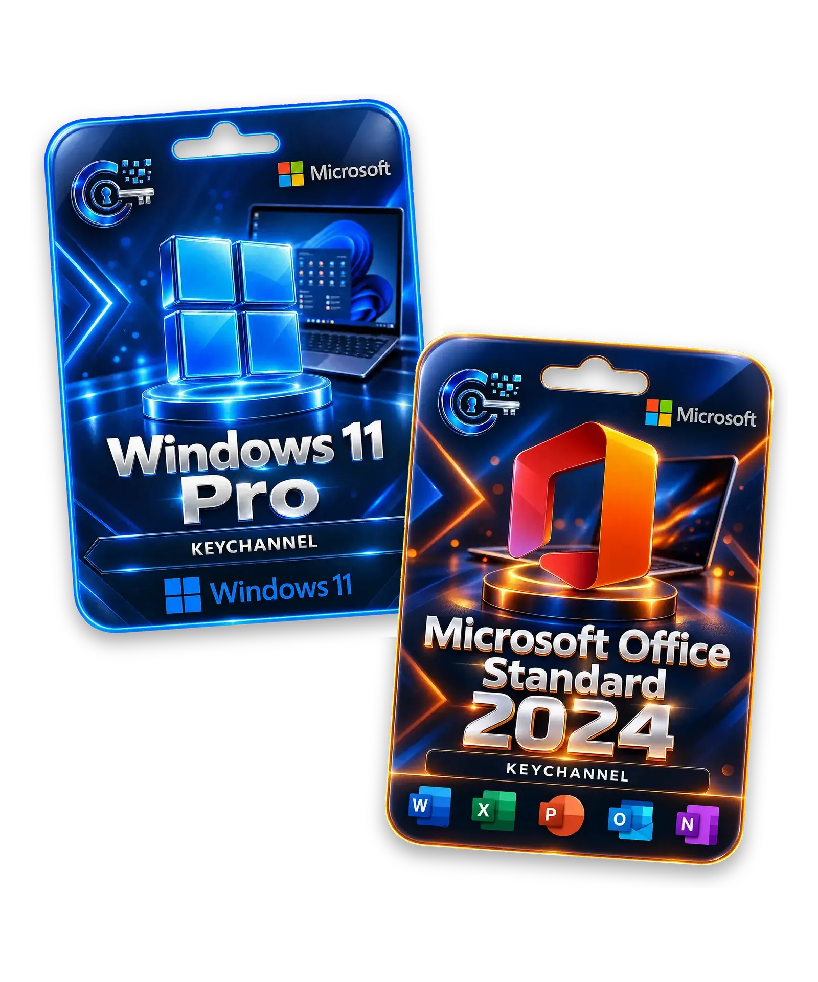 Windows 11 Pro + Office 2024 Standard – Bundle für 1 PC, unbefristet