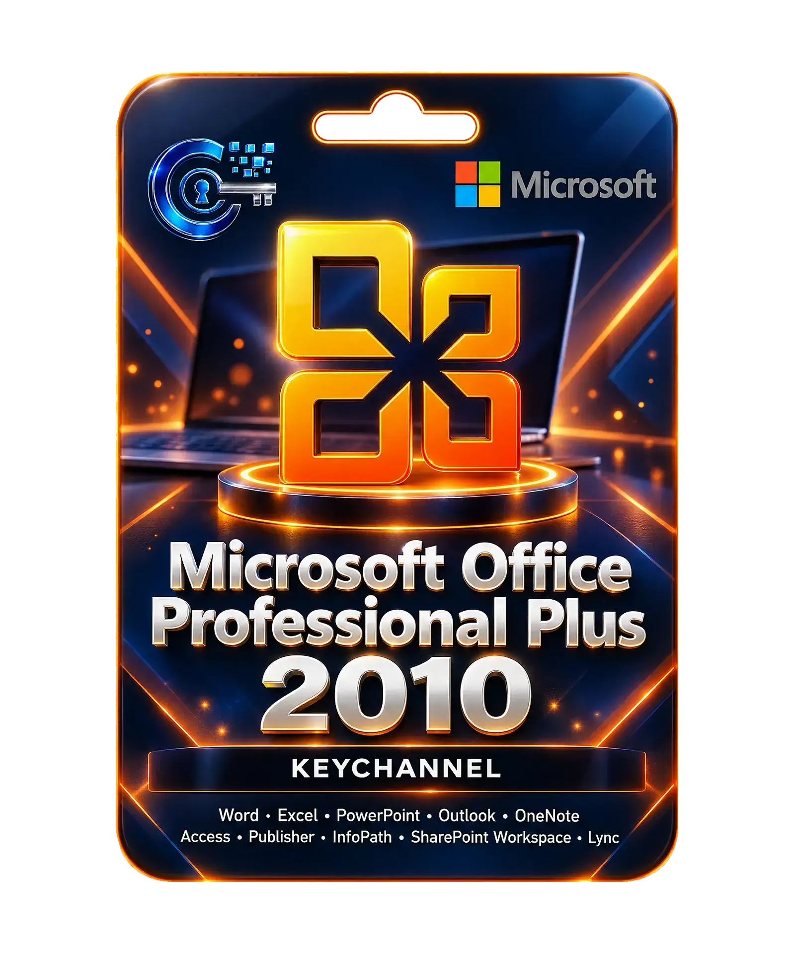 Microsoft Office 2010 Professional Plus Lizenz – Key für 1 Windows-PC, unbefristet