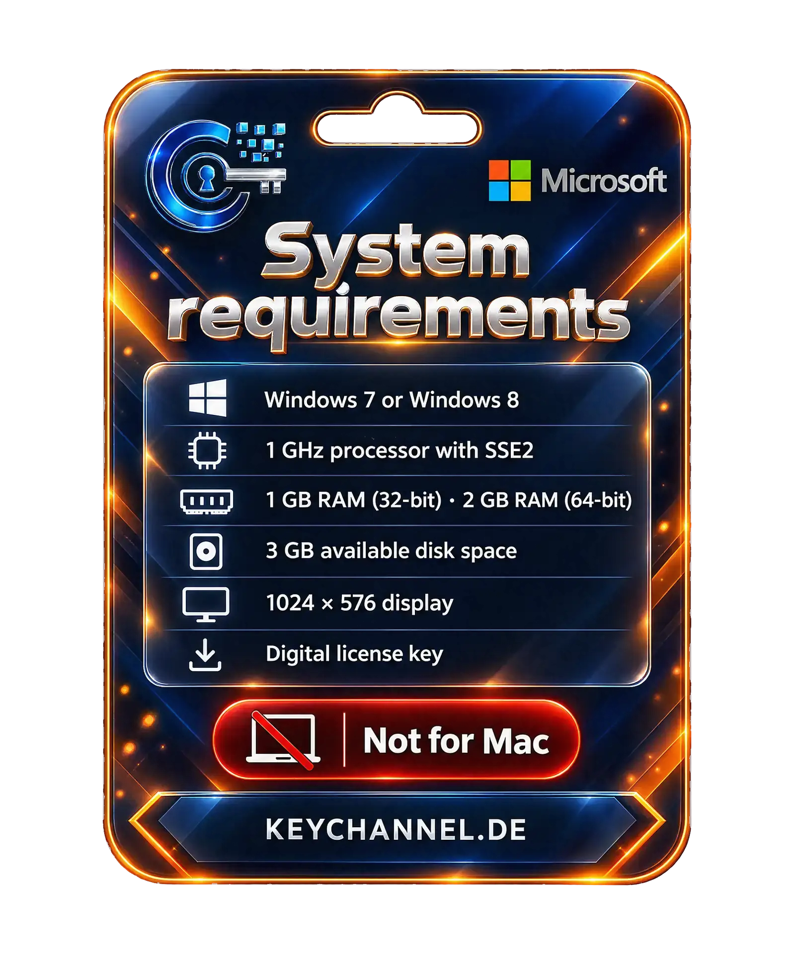 Microsoft Office 2013 Professional Plus – system requirements, not for Mac