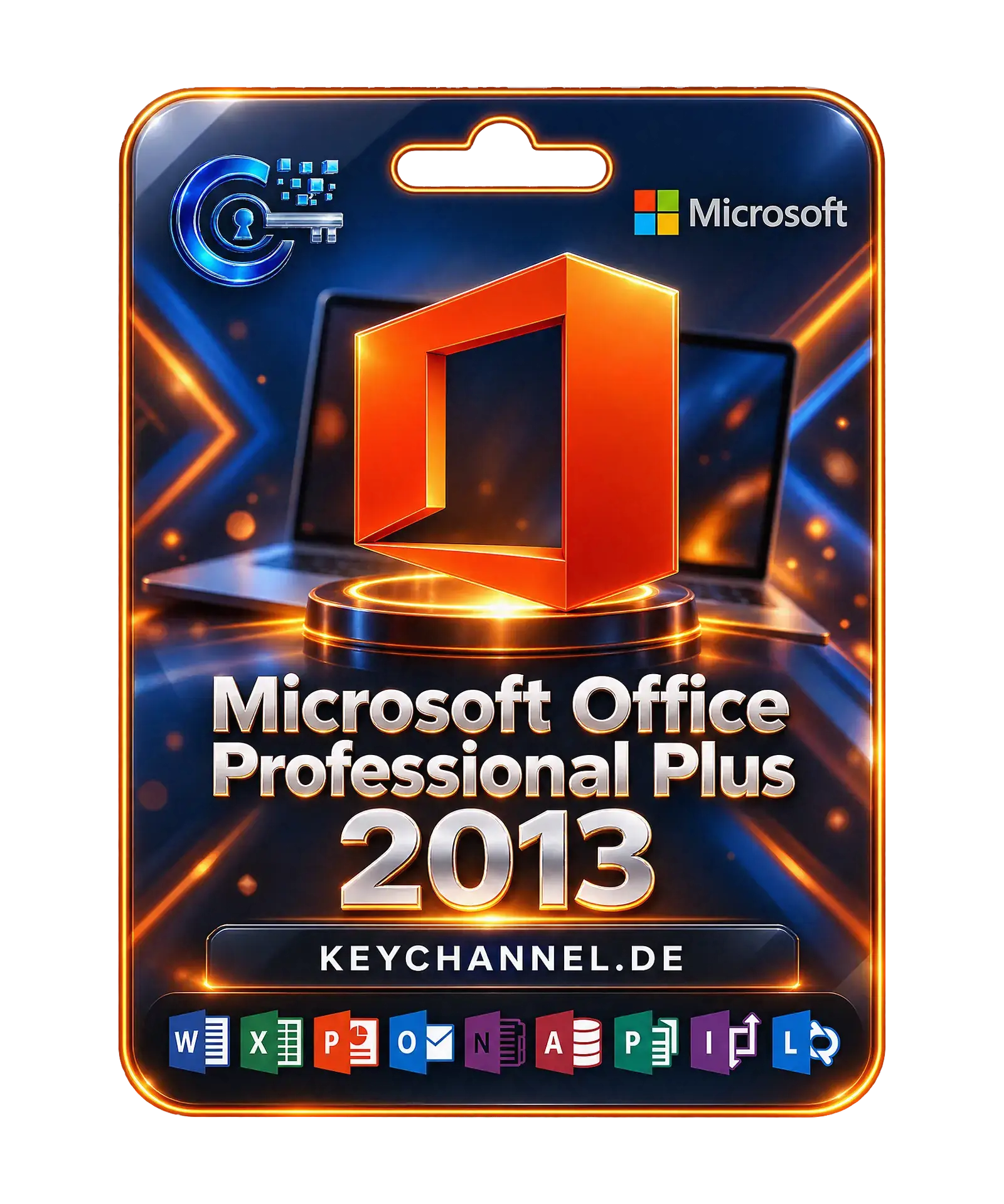 Microsoft Office 2013 Professional Plus – license key card