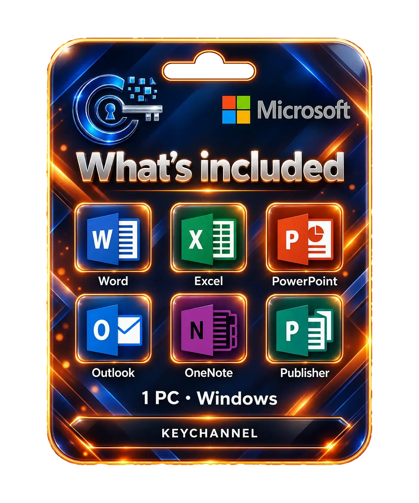 Microsoft Office 2016 Standard – what is included: Word, Excel, PowerPoint, Outlook, OneNote, Publisher