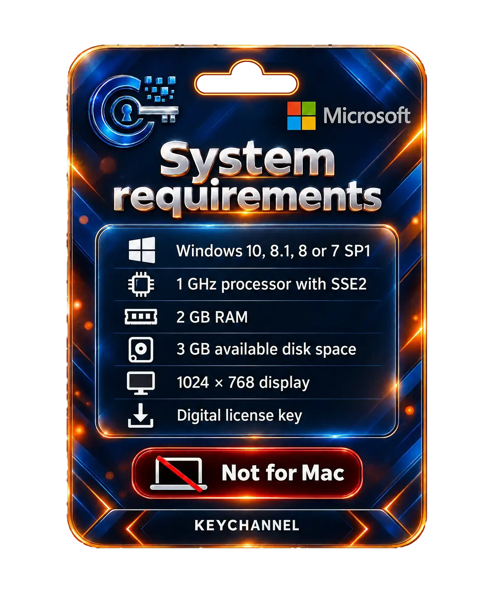 Microsoft Office 2016 Standard – system requirements, not for Mac
