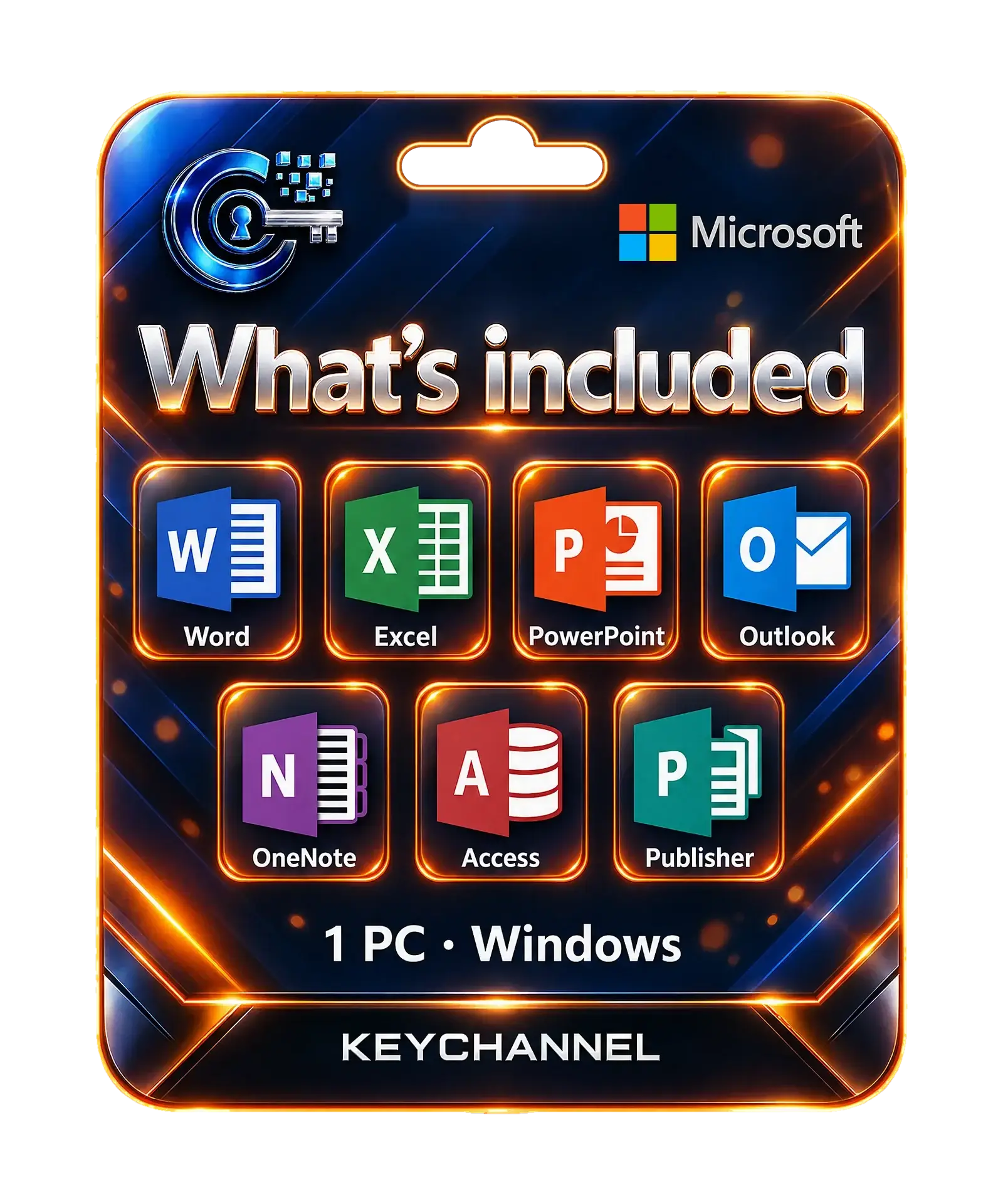 Microsoft Office 2019 Professional Plus – what is included: Word, Excel, PowerPoint, Outlook, OneNote, Access, Publisher