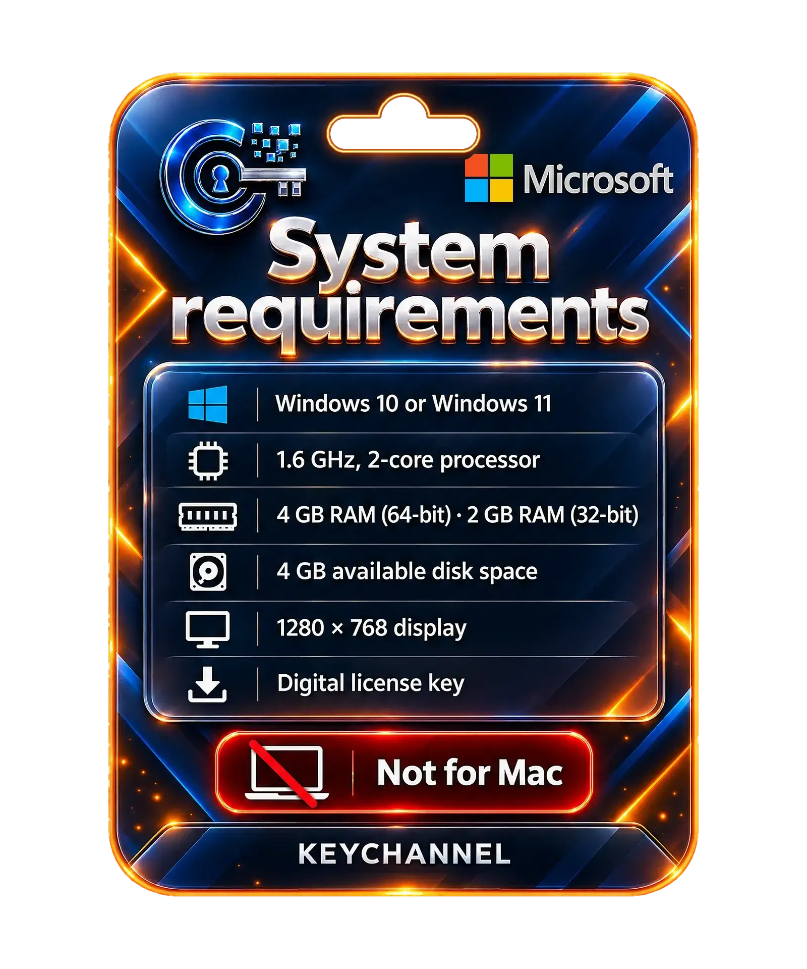 Microsoft Office 2019 Professional Plus – system requirements, not for Mac