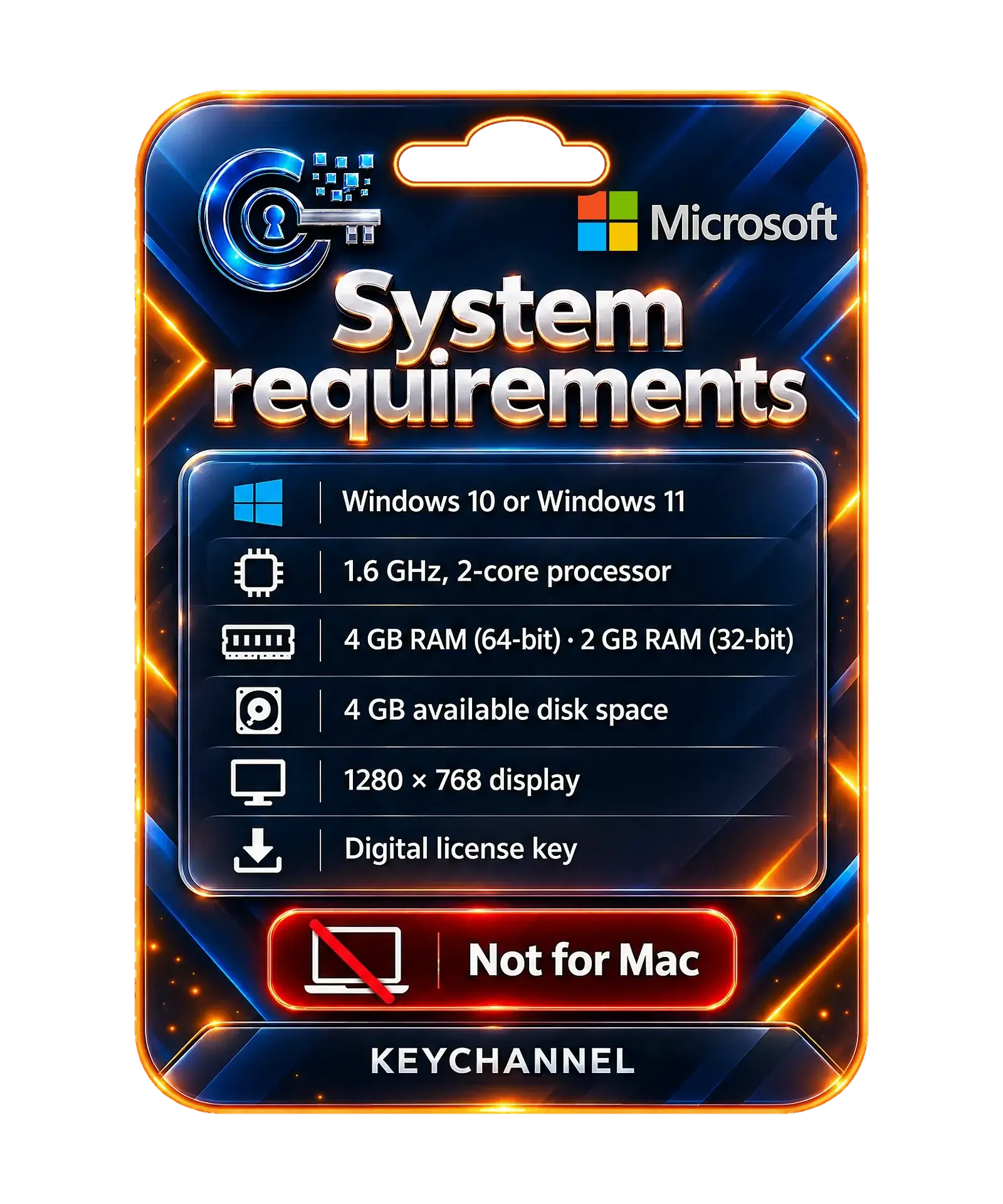Microsoft Office 2019 Standard – system requirements, not for Mac