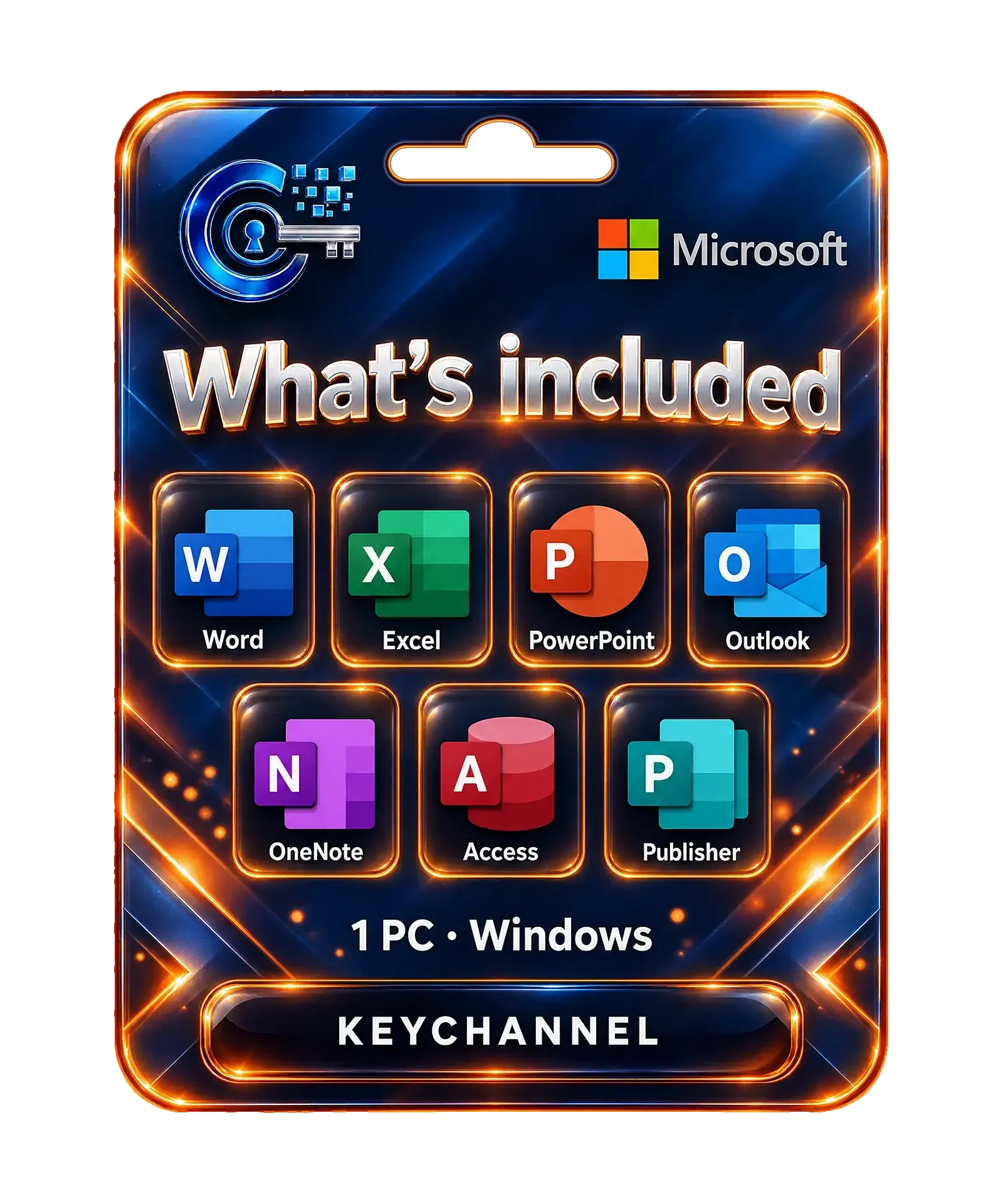Microsoft Office 2021 Professional Plus – what is included: Word, Excel, PowerPoint, Outlook, OneNote, Access, Publisher