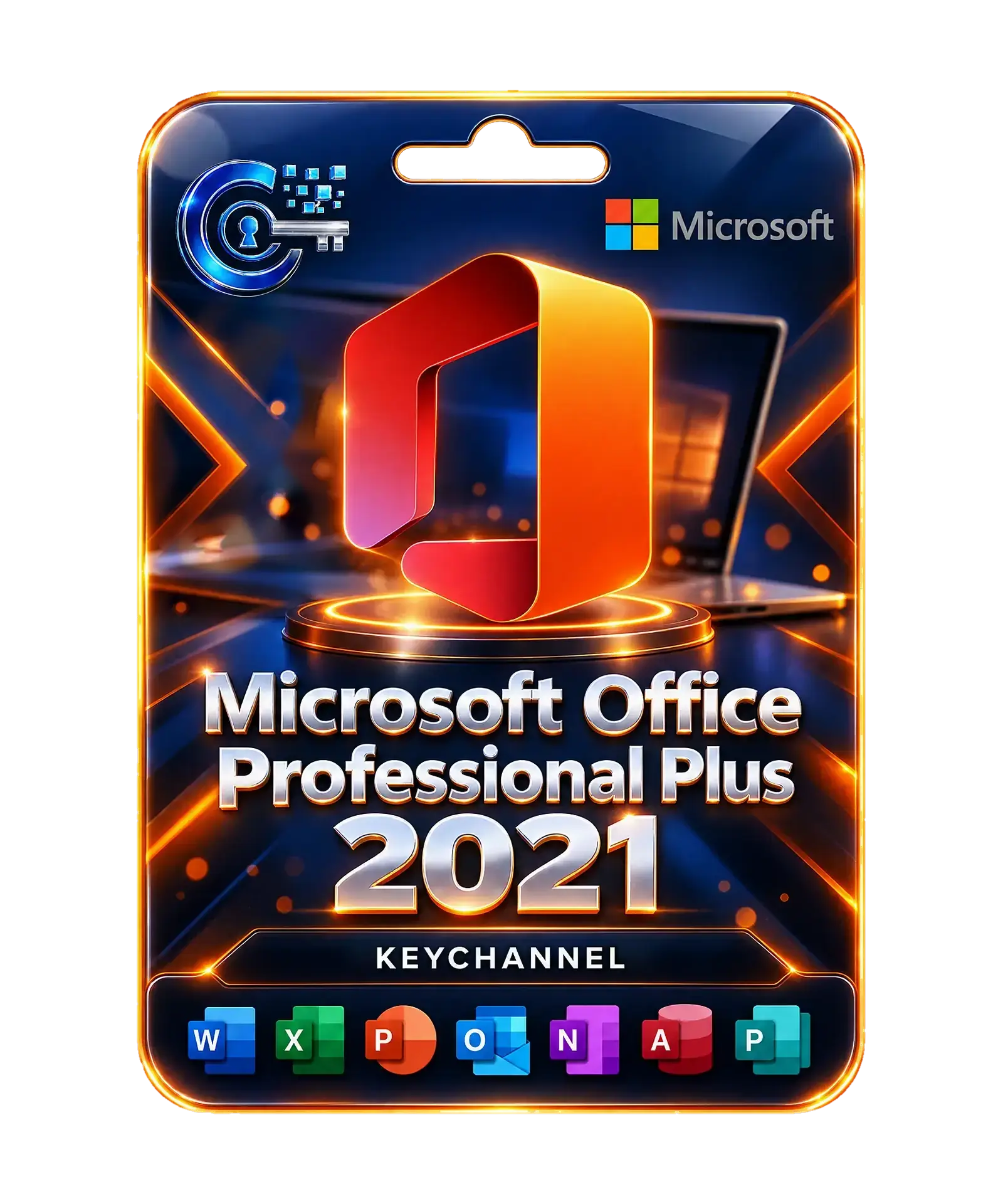 Microsoft Office 2021 Professional Plus Lizenz – Key für 1 Windows-PC, unbefristet