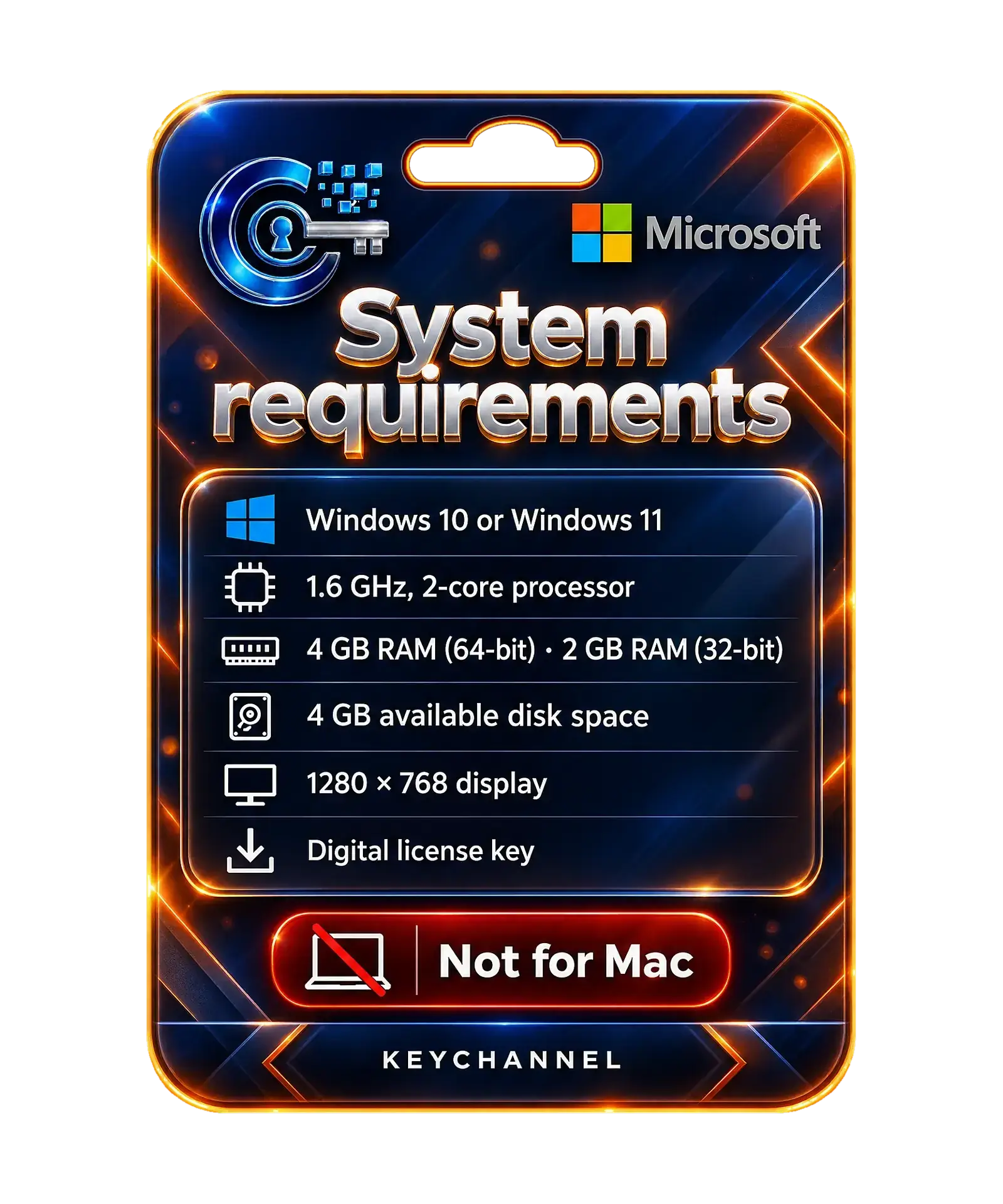 Microsoft Office 2021 Standard – system requirements, not for Mac