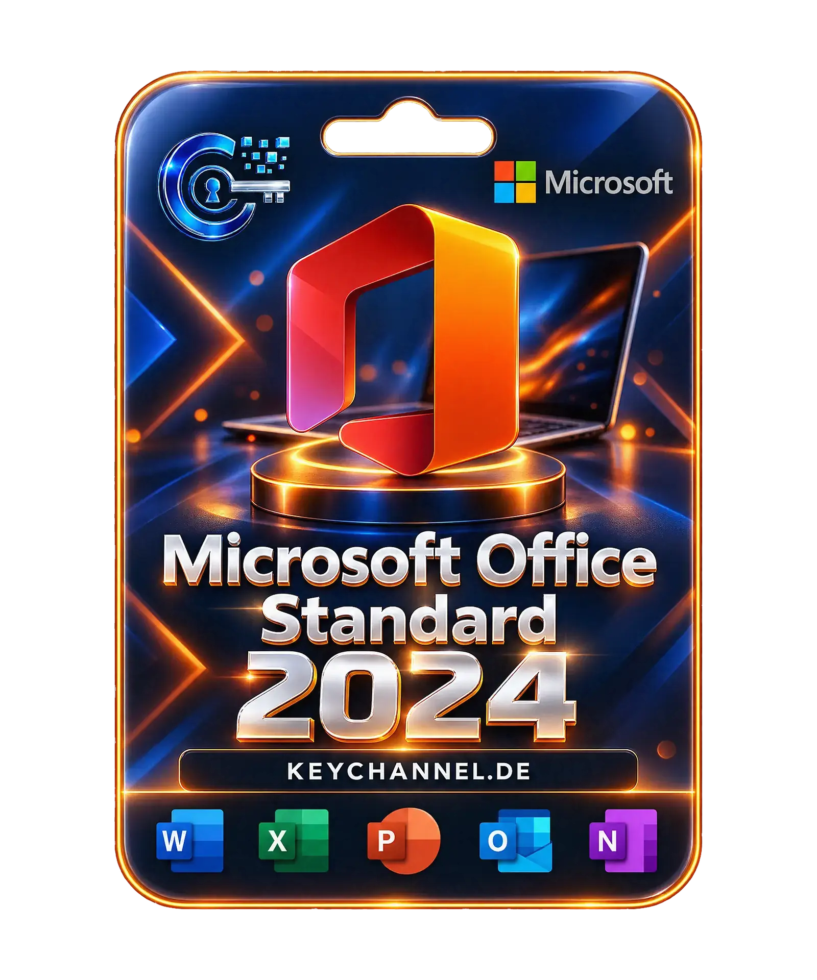 Microsoft Office 2024 Standard Lizenz – Key für 1 Windows-PC, unbefristet