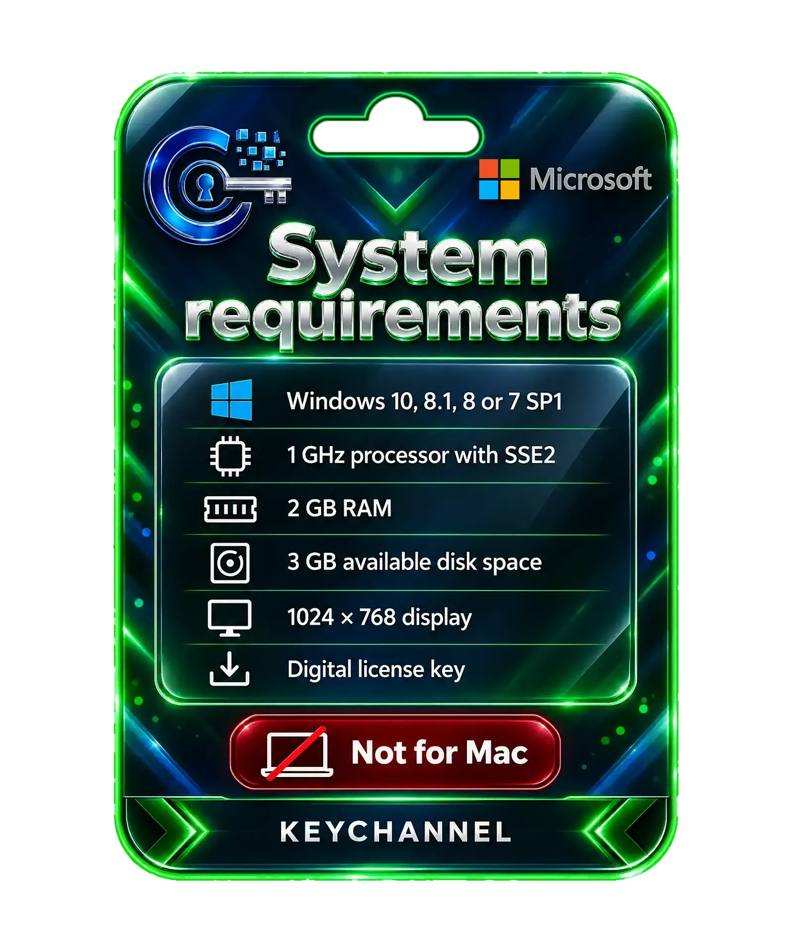 Microsoft Project 2016 Professional – system requirements, not for Mac