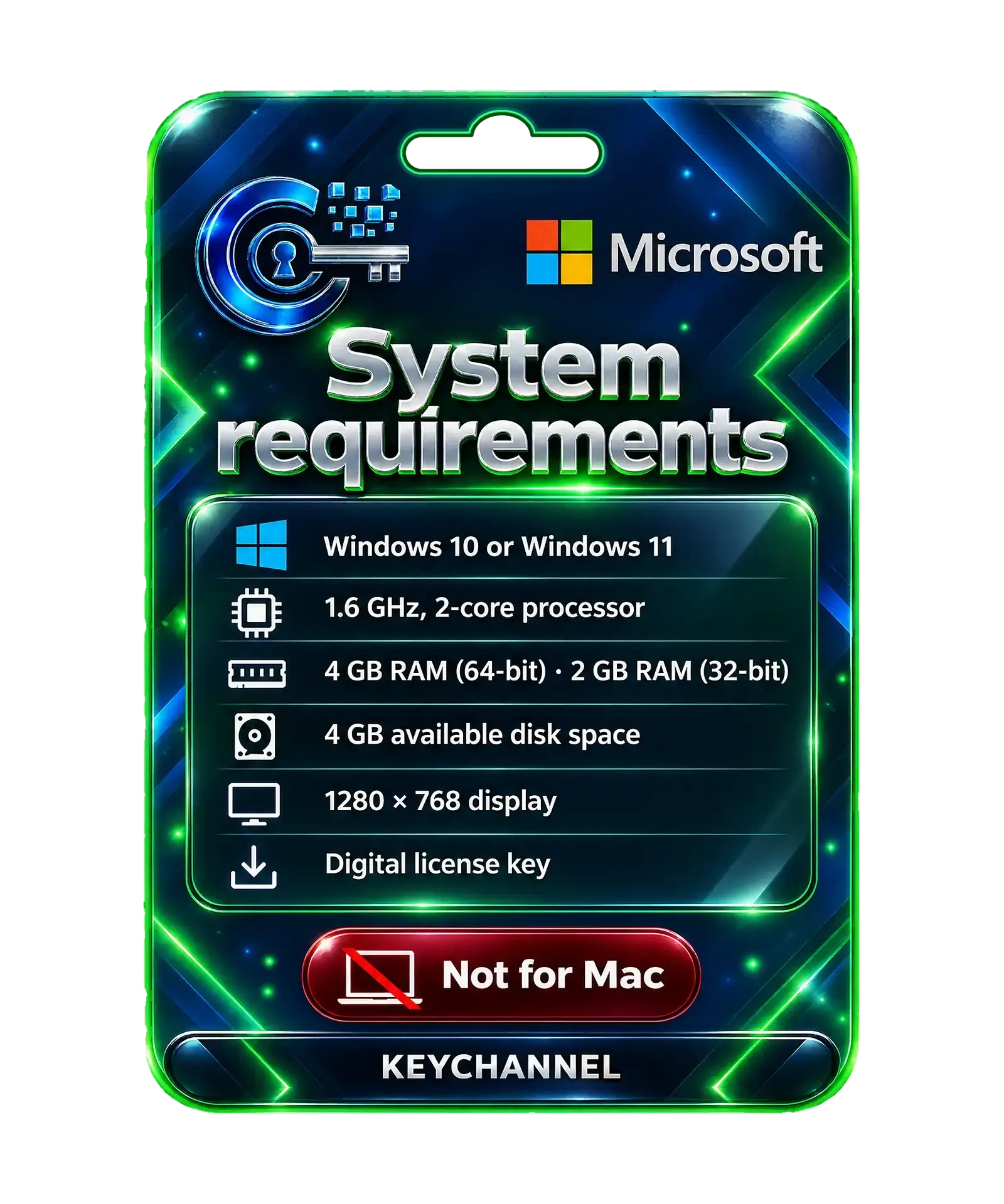 Microsoft Project 2019 Professional – system requirements, not for Mac