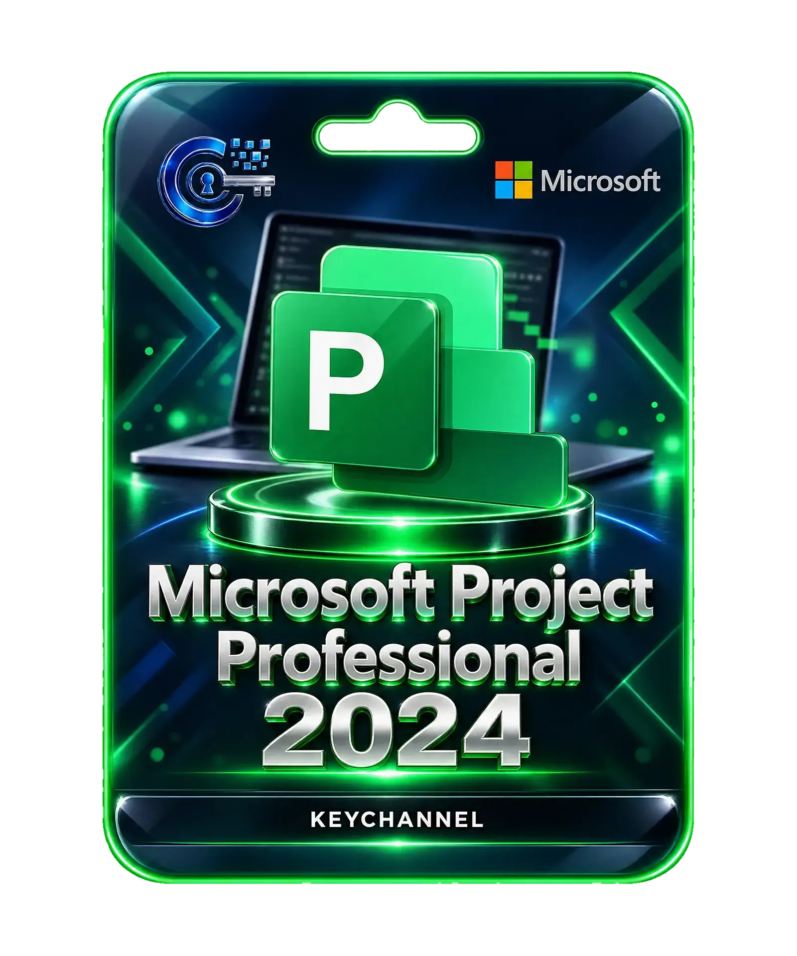 Microsoft Project 2024 Professional Lizenz – Key für 1 Windows-PC, unbefristet