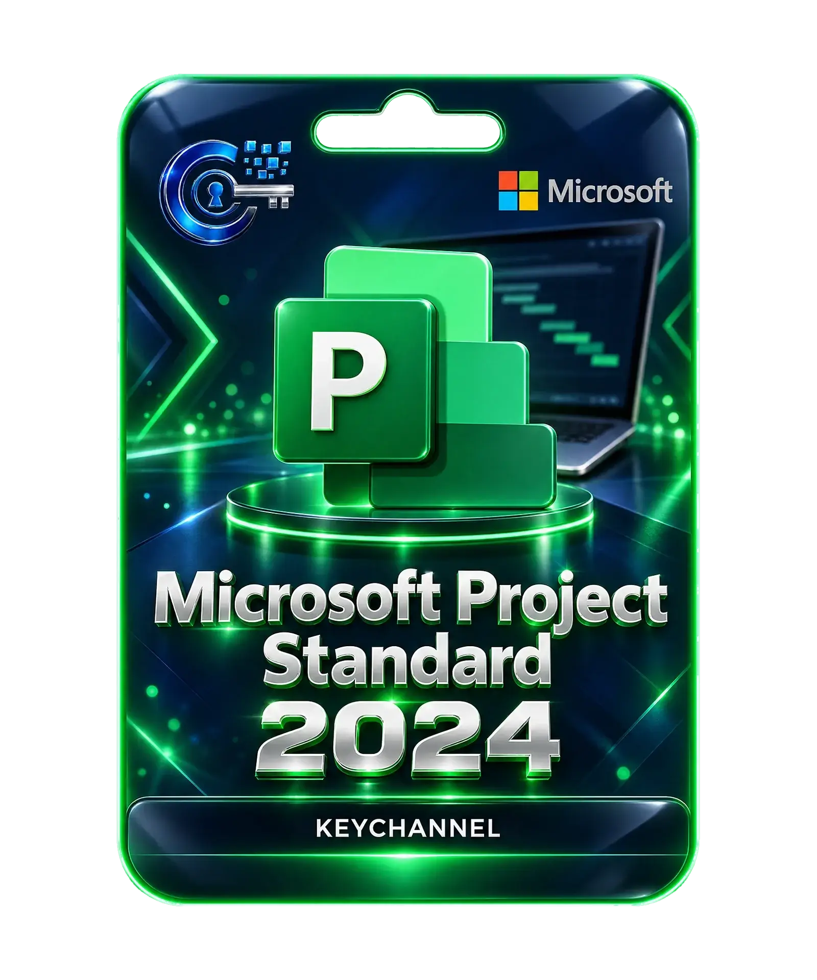 Microsoft Project 2024 Standard Lizenz – Key für 1 Windows-PC, unbefristet