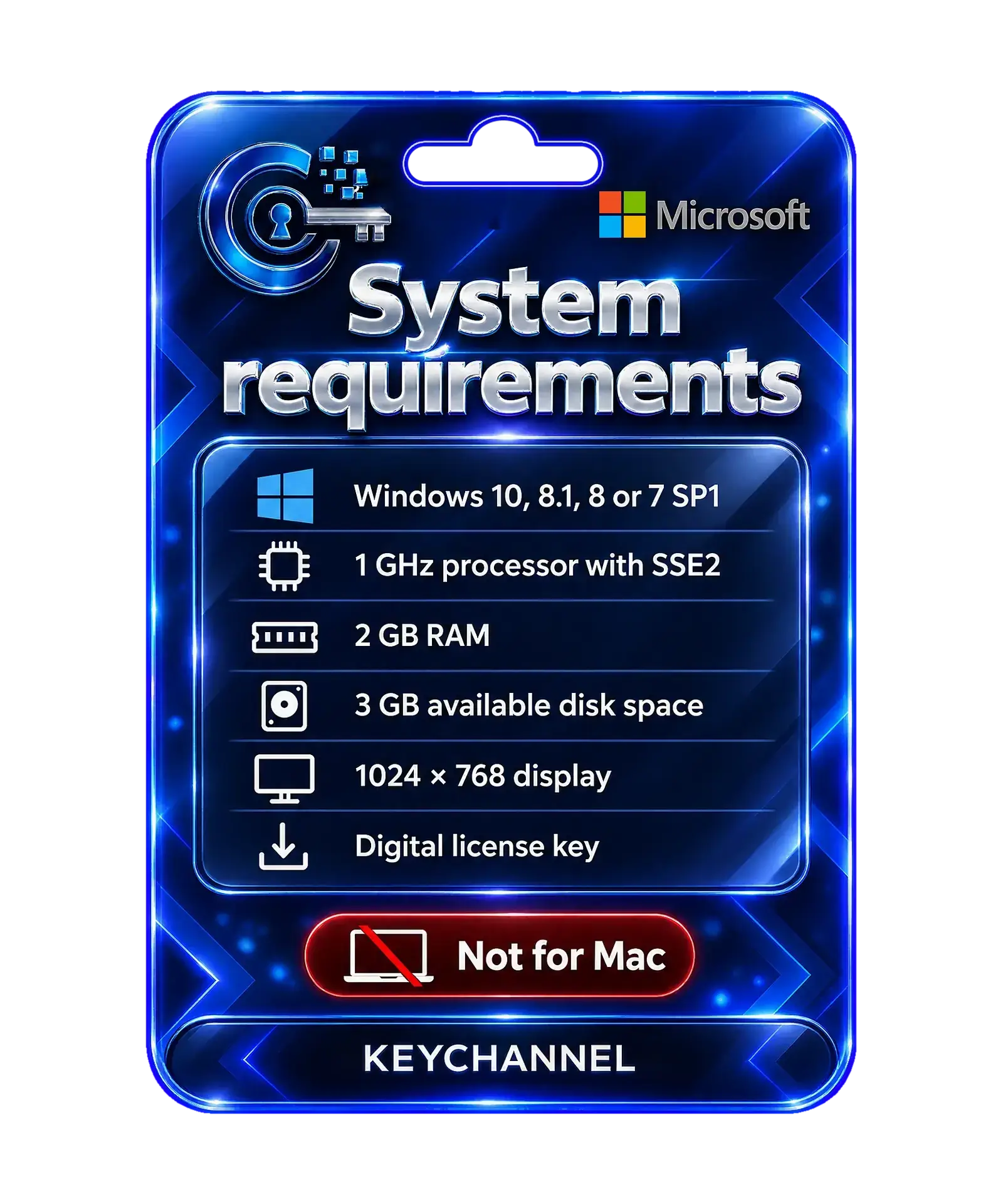 Microsoft Visio 2016 Professional – system requirements, not for Mac
