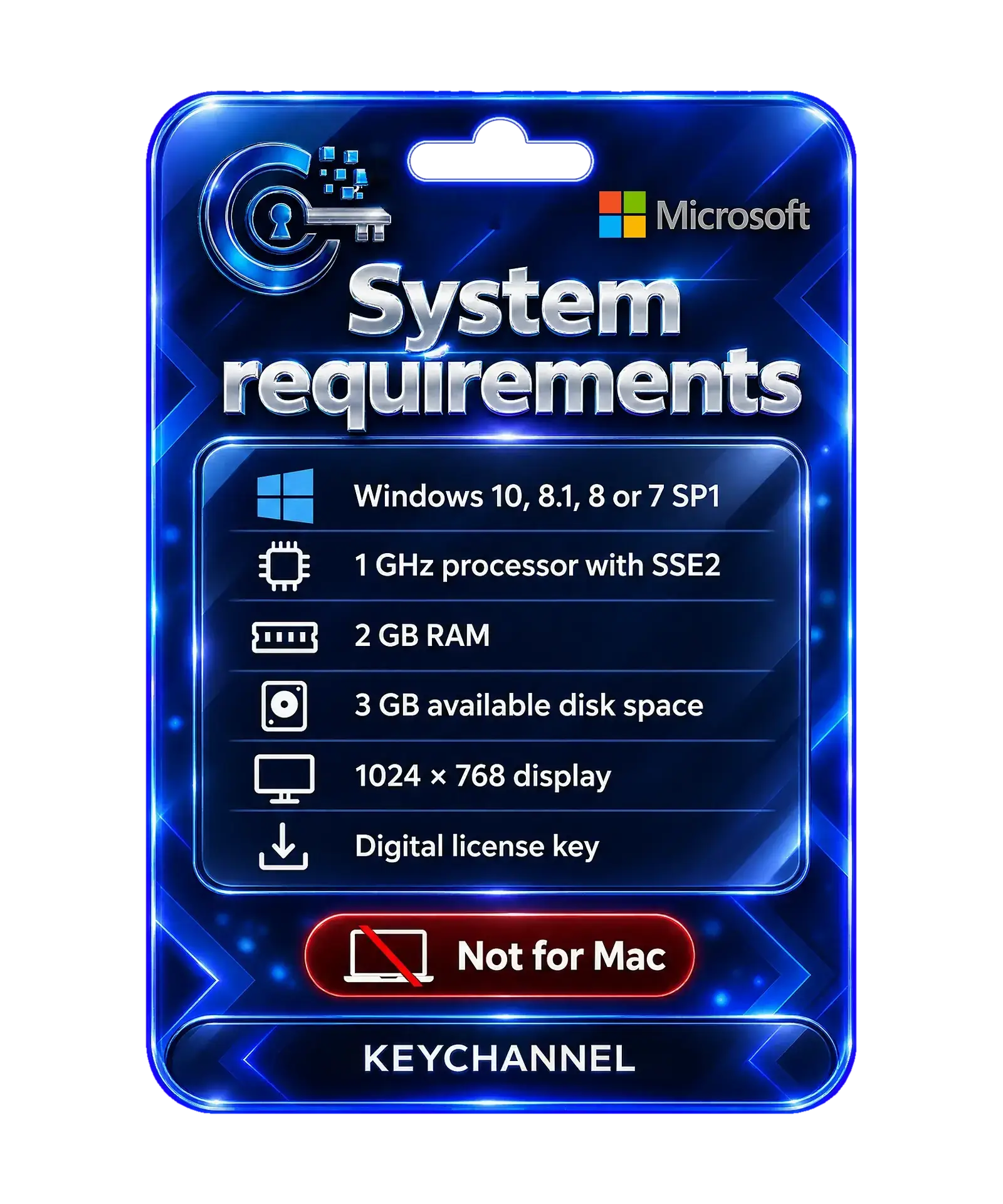 Microsoft Visio 2016 Standard – system requirements, not for Mac