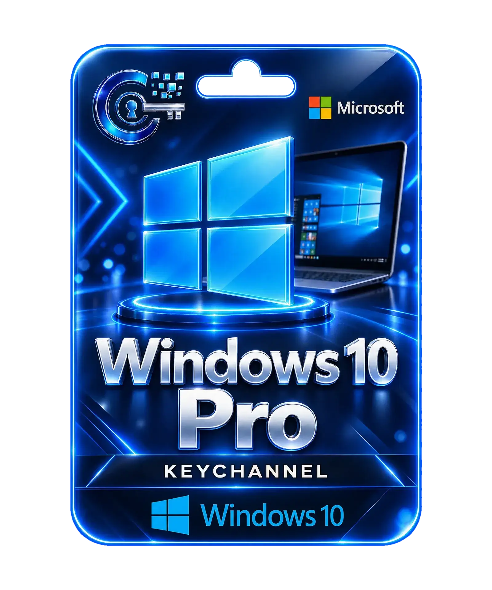 Windows 10 Pro Lizenz – Produktschlüssel für 1 PC, digitale Lieferung per E-Mail
