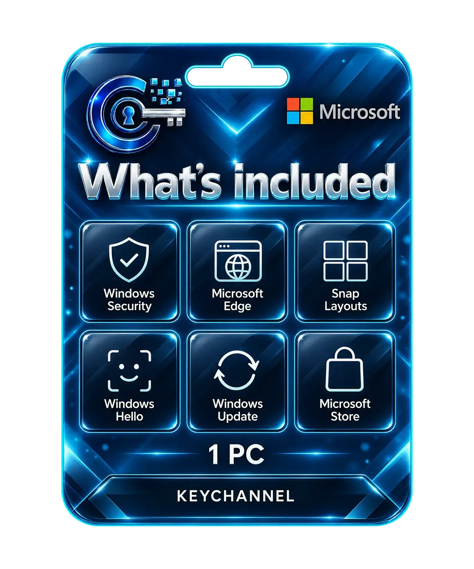 Windows 11 Home – what is included: Windows Security, Microsoft Edge, Snap Layouts, Windows Hello, Windows Update, Microsoft Store