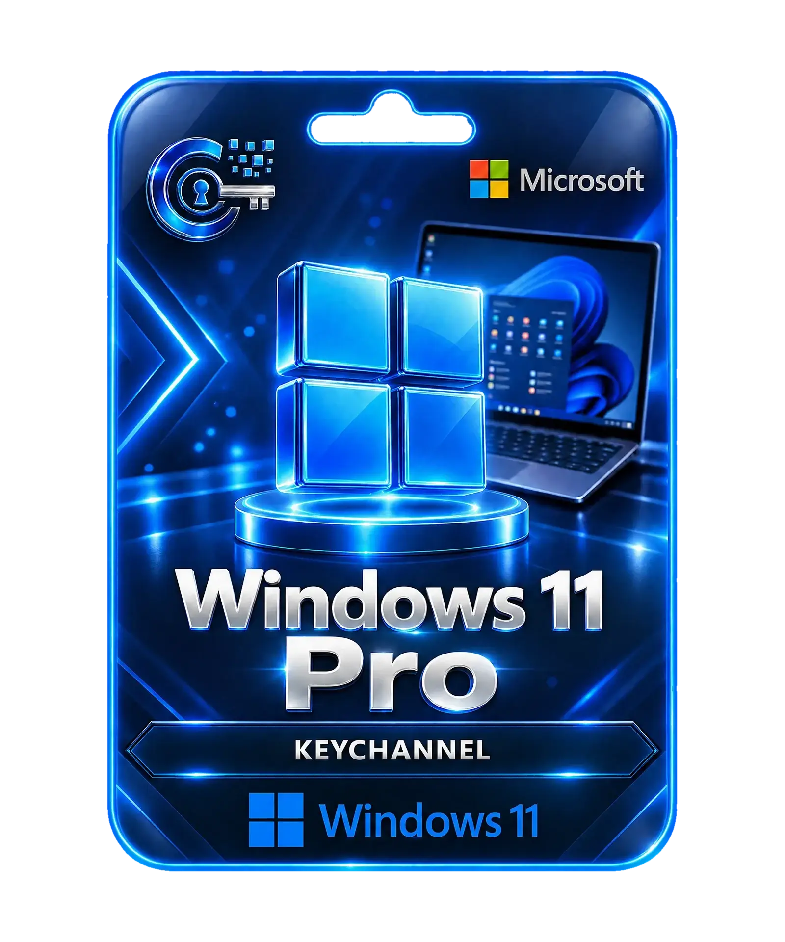 Windows 11 Pro – license key card