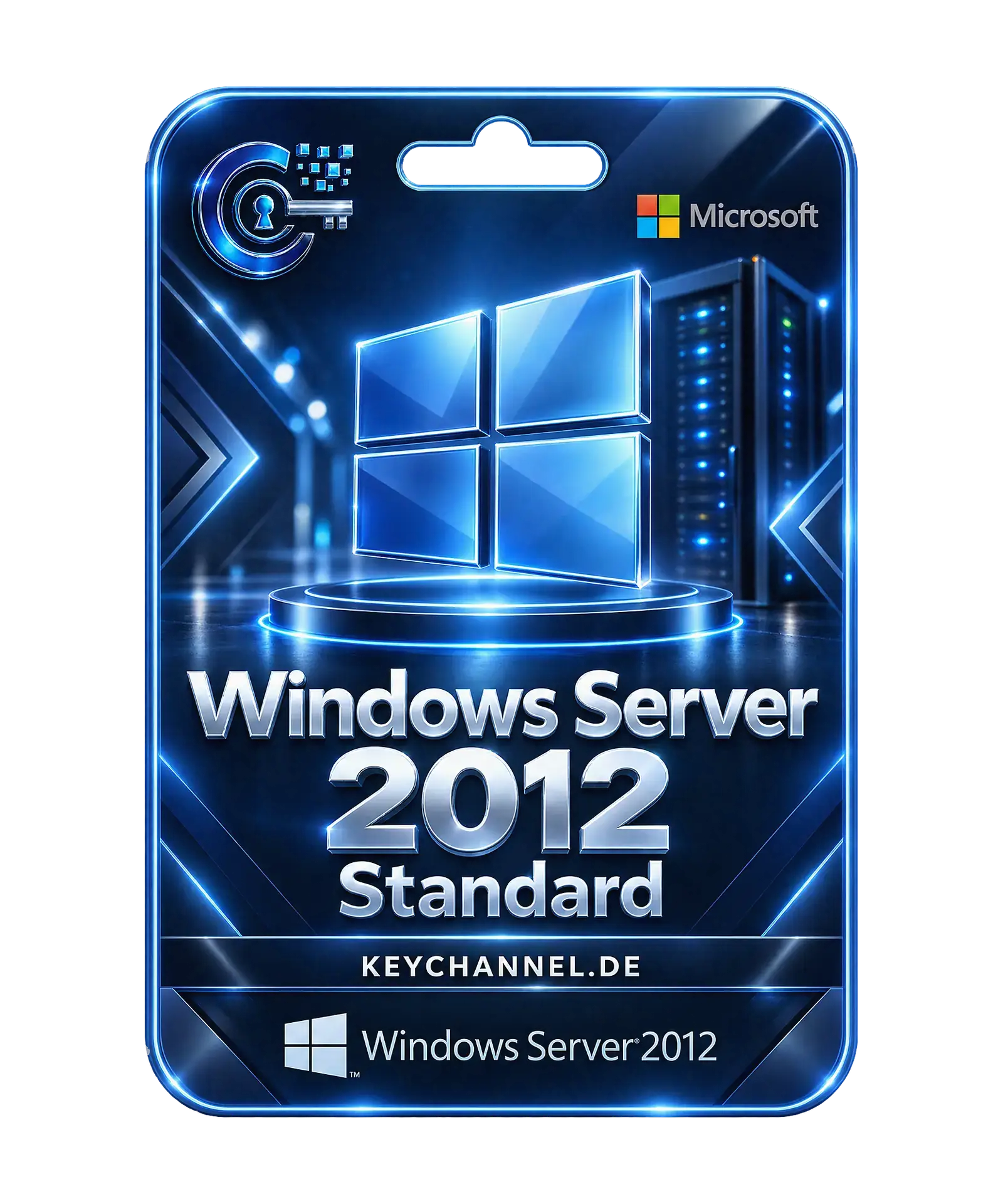 Windows Server 2012 Standard – license key card