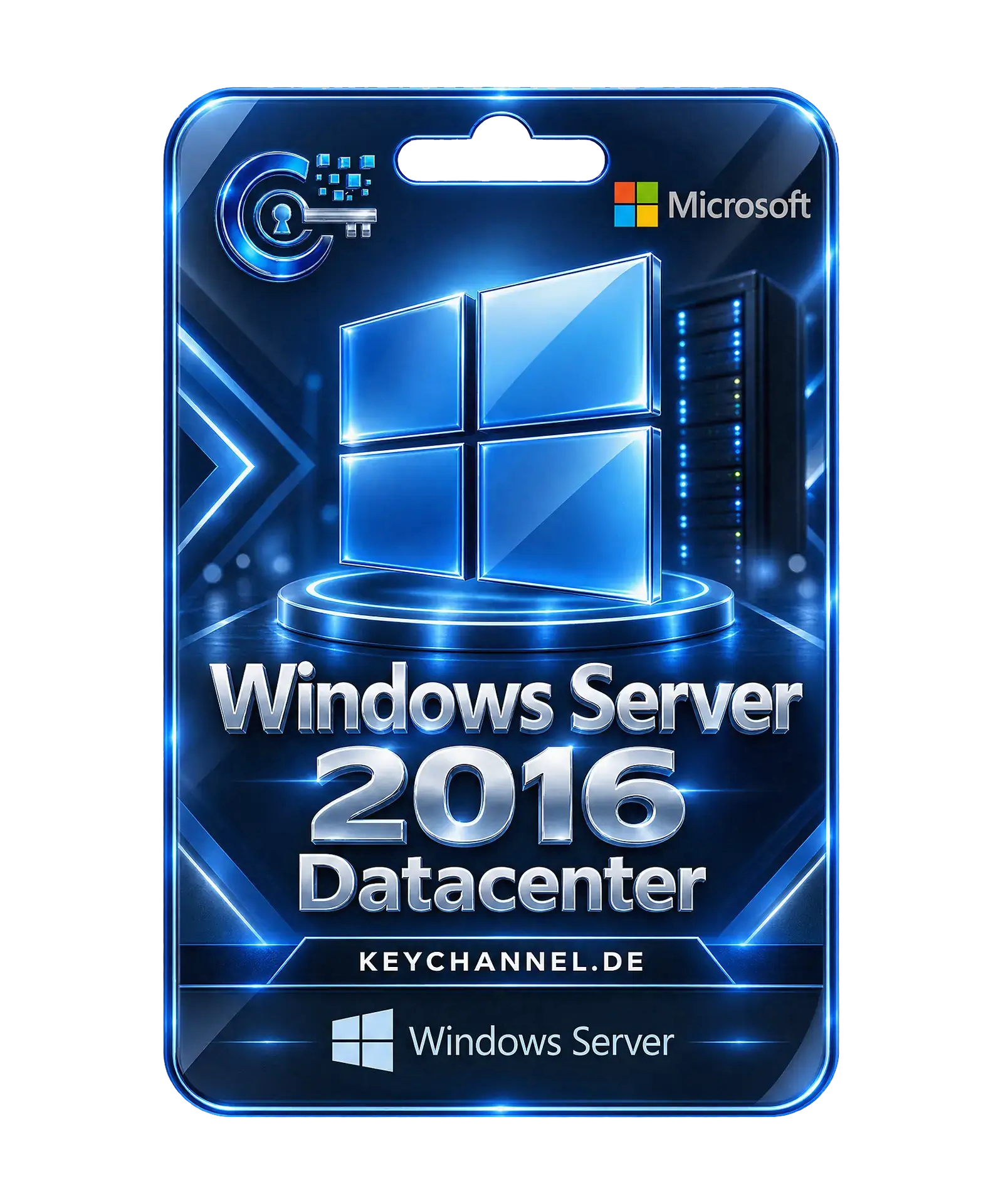 Windows Server 2016 Datacenter Lizenz – Produktschlüssel, digitale Lieferung per E-Mail