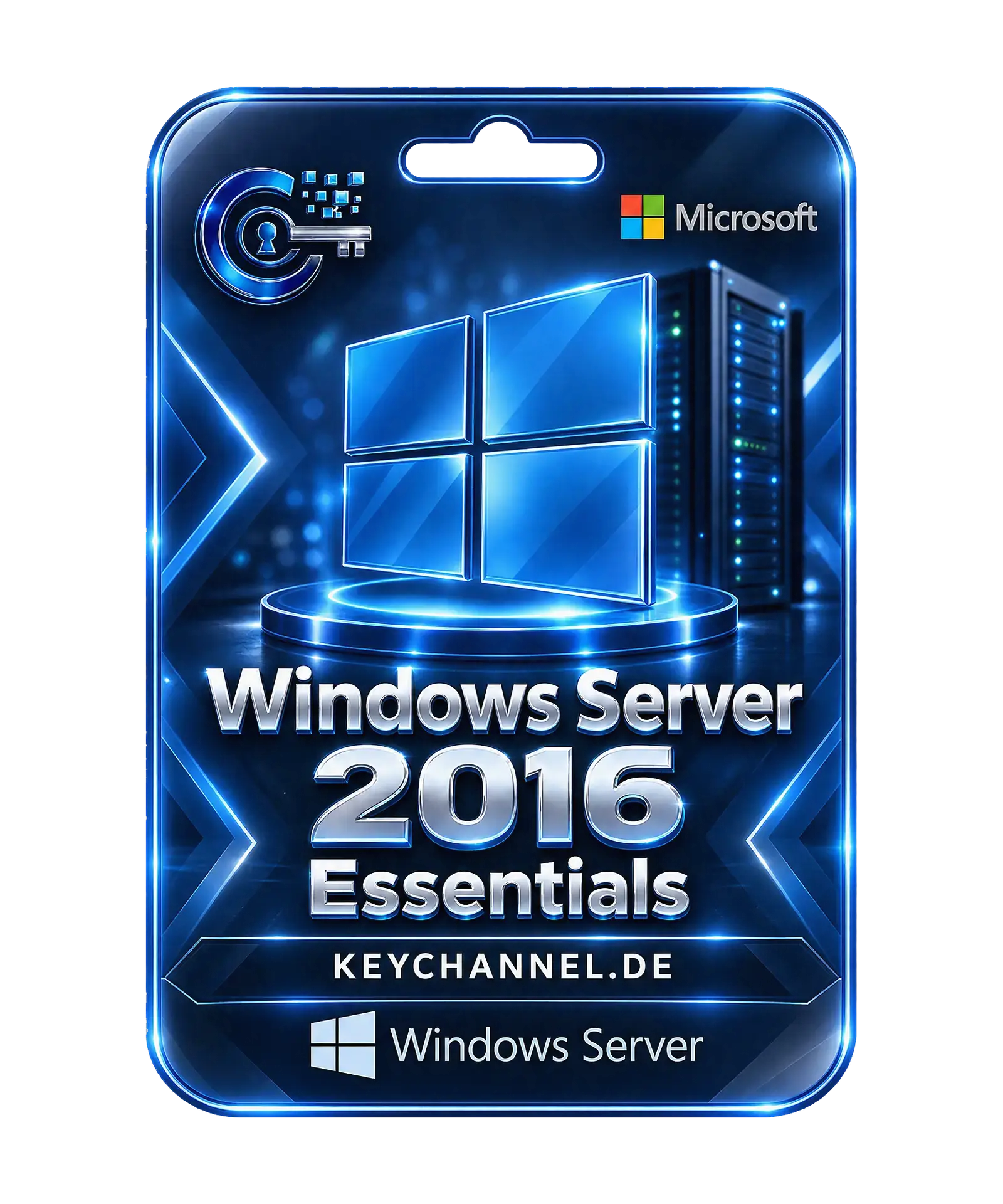 Windows Server 2016 Essentials Lizenz – Produktschlüssel für bis zu 25 Benutzer, digitale Lieferung per E-Mail