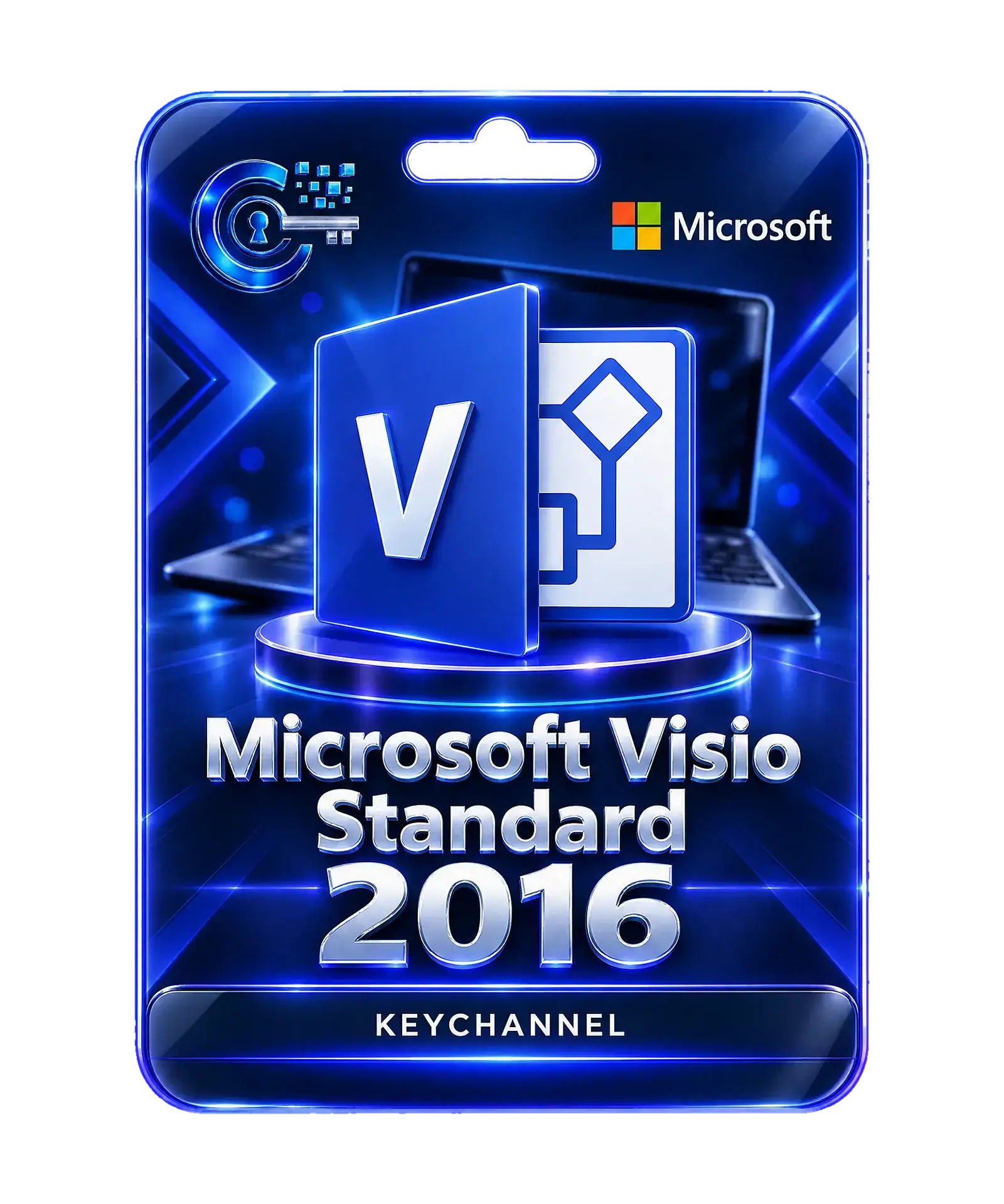 Microsoft Visio 2016 Standard – license key card